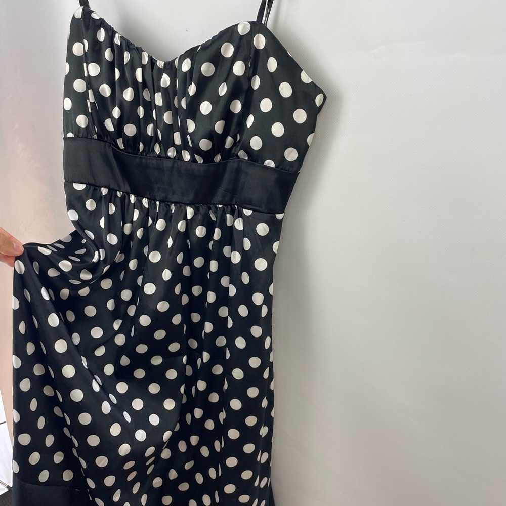 polka dot vintage dress
